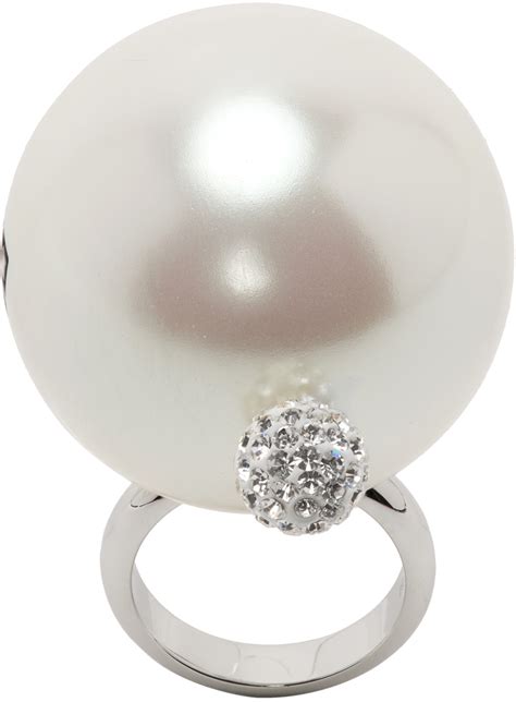 givenchy pearl ring past collection|givenchy jewelry history.